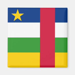 Flagge der Zentralafrikanischen Republik Magnet