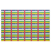 Flagge der Zentralafrikanischen Republik Stoff (Fat Quarter (45,7 x 55,9 cm))