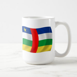 Flagge der Zentralafrikanischen Republik Tasse