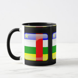 Flagge der Zentralafrikanischen Republik Tasse