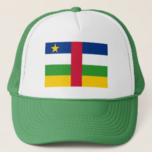 Flagge der Zentralafrikanischen Republik Truckerkappe