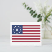 Flagge der Zweiten Amerikanischen Revolution Postkarte (Stehend Vorderseite)