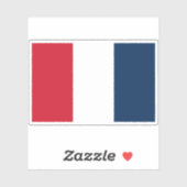 Flagge der Zweiten Französischen Republik (1848) Aufkleber (Blatt)