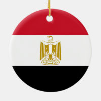 Flagge des ägyptischen Ornaments