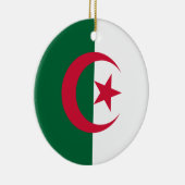 Flagge des algerischen Ornaments Keramikornament (Rechts)