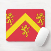 Flagge des Anglesey-Maus-Pads Mousepad (Mit Mouse)