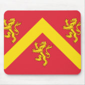 Flagge des Anglesey-Maus-Pads Mousepad (Vorne)