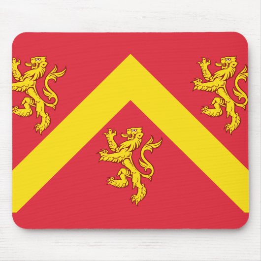 Flagge des Anglesey-Maus-Pads Mousepad (Vorne)