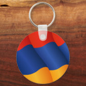 Flagge des armenischen Schlüsselanhängers Schlüsselanhänger (Vorderseite)