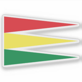 Flagge des Äthiopischen Kaiserreichs (1881-1889),  Aufkleber