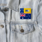 Flagge des Australian Capital Territory Button (Beispiel)