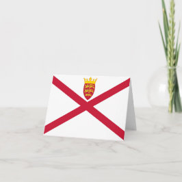 Flagge des Bailiwick of Jersey Karte
