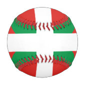 Flagge des Baskenland Baseball (Rückseite)