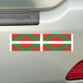 Flagge des Baskenlandes Autoaufkleber (Auf Auto)