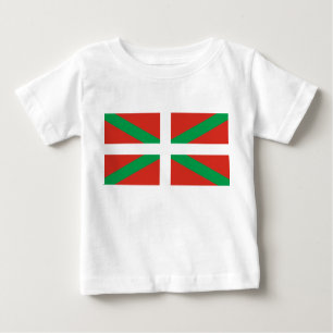 Flagge des Baskenlandes Baby T-shirt