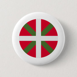 Flagge des Baskenlandes Button