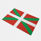 Flagge des Baskenlandes Fußmatte (Schrägansicht)