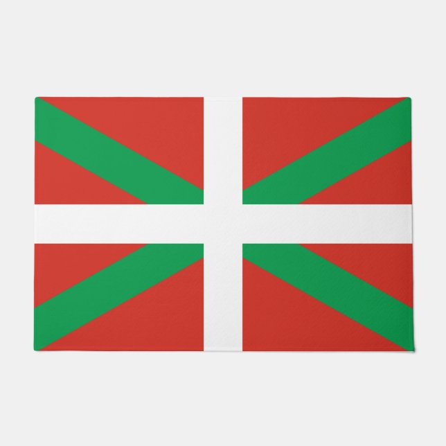 Flagge des Baskenlandes Fußmatte (Vorderseite)