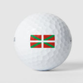 Flagge des Baskenlandes Golfball (Vorderseite)