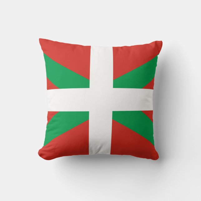 Flagge des Baskenlandes Kissen (Vorderseite)