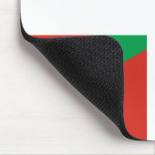 Flagge des Baskenlandes Mousepad (Ecke)