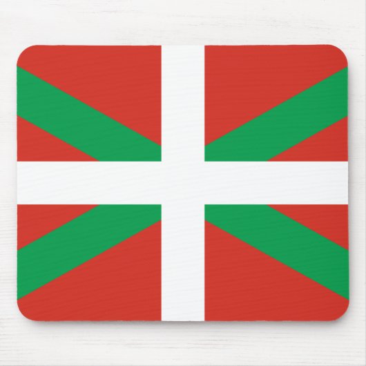 Flagge des Baskenlandes Mousepad (Vorne)