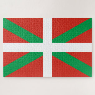 Flagge des Baskenlandes Puzzle