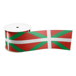 Flagge des Baskenlandes Satinband