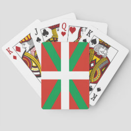 Flagge des Baskenlandes Spielkarten