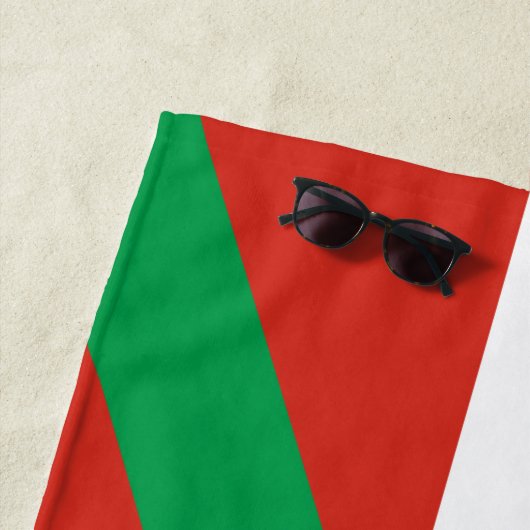 Flagge des Baskenlandes Strandtuch (Beispiel)