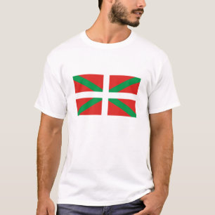 Flagge des baskischen Land-T - Shirt
