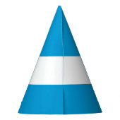 Flagge des Bayerischen Party Partyhütchen (Rückseite)