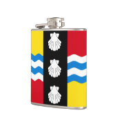 Flagge des Bedfordshire-Fläschchens Flachmann (Links)