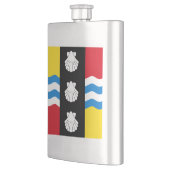 Flagge des Bedfordshire-Fläschchens Flachmann (Links)