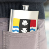 Flagge des Bedfordshire-Fläschchens Flachmann (Beispiel)