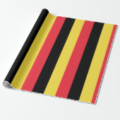 Flagge des belgischen Kartons Geschenkpapier (Ungerollt)