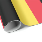 Flagge des belgischen Kartons Geschenkpapier (Rolleneckpunkt)