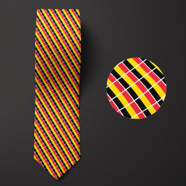 Flagge des belgischen Musters Krawatte