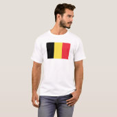 Flagge des belgischen T - Shirt (Vorne ganz)