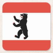 Flagge des Berliner Untersetzer (Vorderseite)