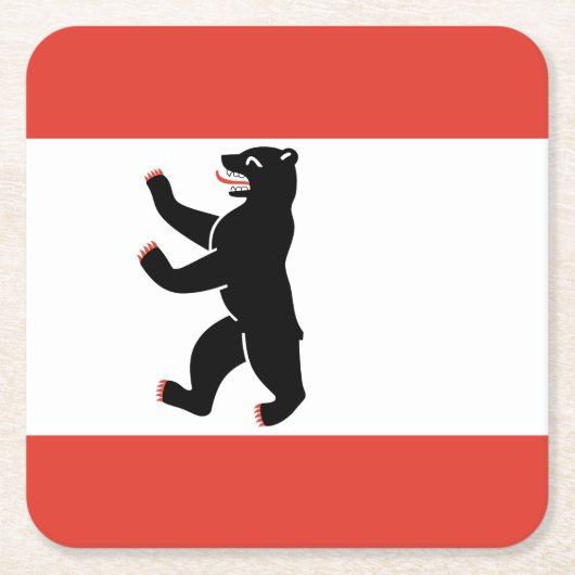 Flagge des Berliner Untersetzer (Vorderseite)