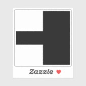 Flagge des Bezirks Aarwangen, Schweiz Aufkleber (Blatt)