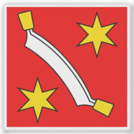 Flagge des Bezirks Bern-Mittelland, Schweiz Aufkleber