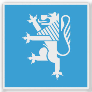 Flagge des Bezirks Locarno, Schweiz Aufkleber