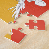 Flagge des Bhutan-Foto-Puzzles Puzzle (Seite)