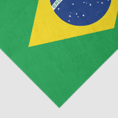 Flagge des brasilianischen Gewebspapiers Seidenpapier (Ausschnitt)