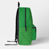 Flagge des brasilianischen Musters | Mochila Bande Bedruckter Rucksack (Links)