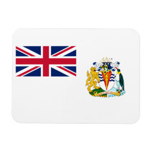 Flagge des Britischen Antarktis-Territoriums Magnet