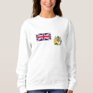 Flagge des Britischen Antarktis-Territoriums Sweatshirt