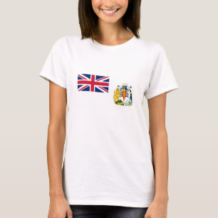 Flagge des Britischen Antarktis-Territoriums T-Shirt